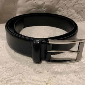 Men’s Black Leather Belt